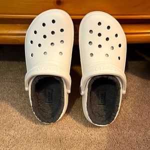 COPY - White Lined Crocs
